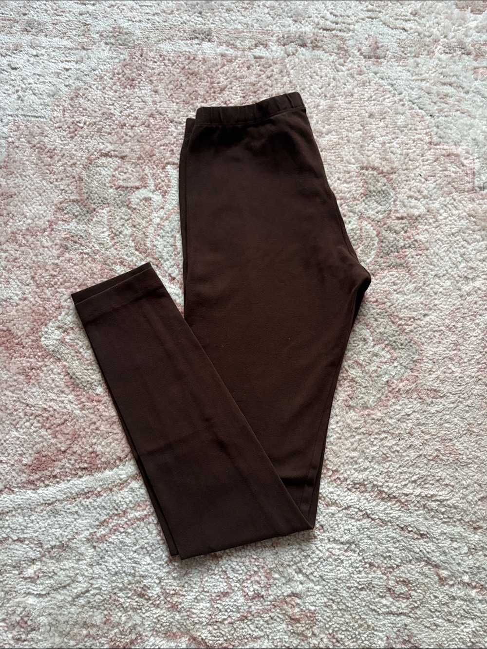 Los Angeles Apparel Dark Brown Leggings